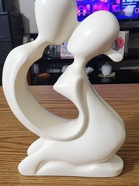 Studio Nova Cream Abstract Embrace Sculpture